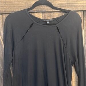 41 Hawthorn Black Long Sleeve Top